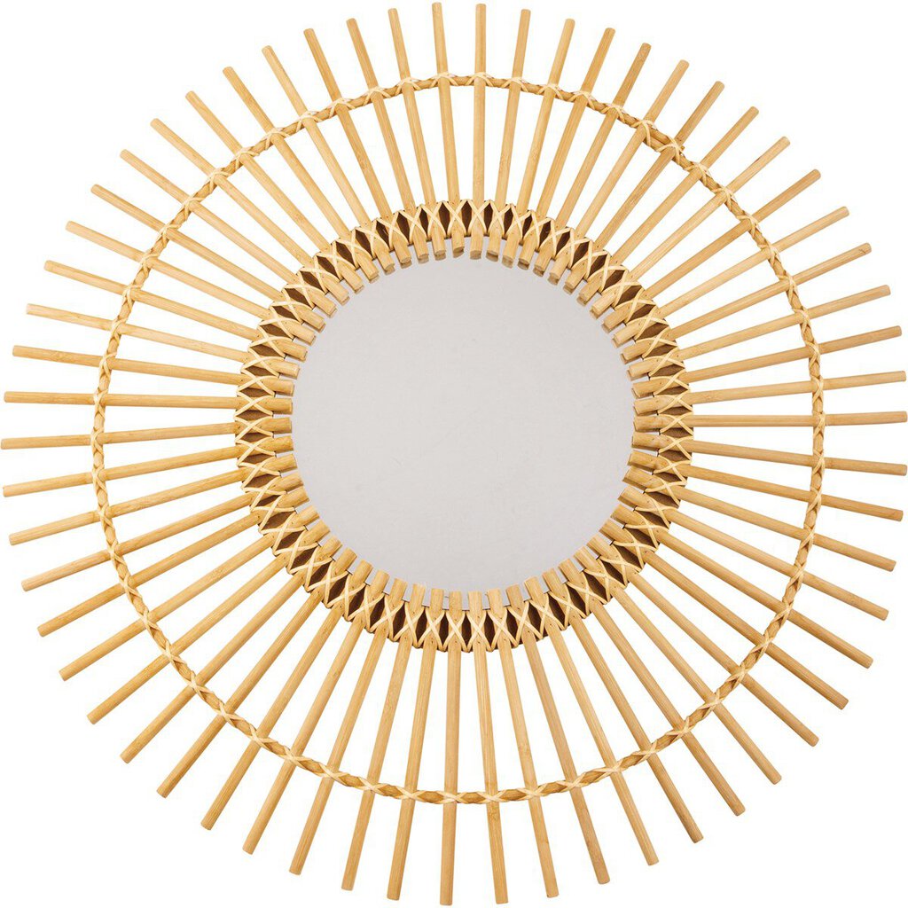 NEW Mirror Lg - Rattan Sunburst - 114043