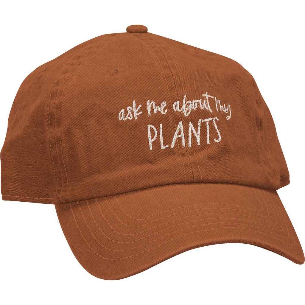 NEW Baseball Cap - Ask Me About My Plants - 112409