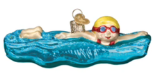 Load image into Gallery viewer, NEW Swimming Glass Ornament

