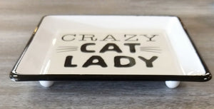 NEW Trinket Dish - Crazy Cat Lady
