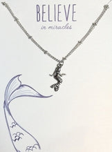 Load image into Gallery viewer, NEW Silvertone Mermaid Necklace - Alexa&#39;s Angels
