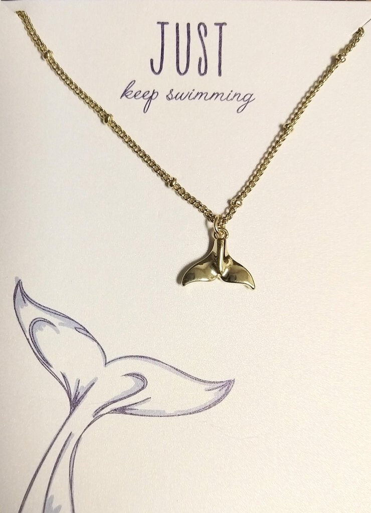 Silver Mermaid Tail Whale Tail Pendant Luminous Fish Jewelry For Women And  Girls, Perfect For Christmas From Joanna_jewelry, $1.2 | DHgate.Com