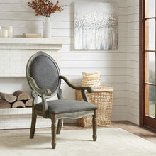 Load image into Gallery viewer, NEW Brentwood Exposed Wood Arm Chair - Grey
