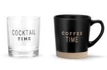 Load image into Gallery viewer, NEW Coffee Time - Mug and Rocks Glass Set 1004620102
