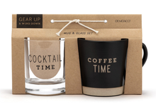 Load image into Gallery viewer, NEW Coffee Time - Mug and Rocks Glass Set 1004620102
