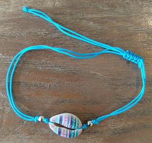 NEW Cowrie Shell Bracelet - Turquoise