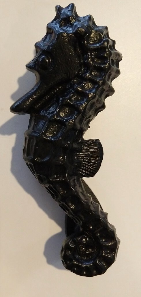 NEW Cast Iron Seahorse Door Knocker MA-2003