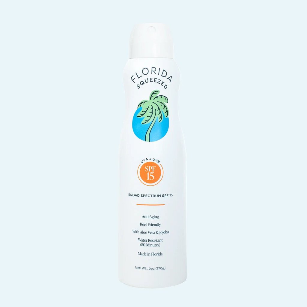 NEW Florida Squeezed SPF 15 Sunscreen Spray