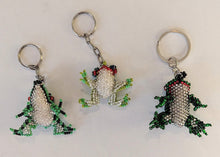 Load image into Gallery viewer, NEW Beaded Key Chain - Frog - SB-KC-0120
