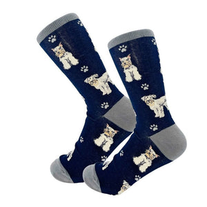 NEW Socks - Happy Tails Schnauzer - 800FB-105