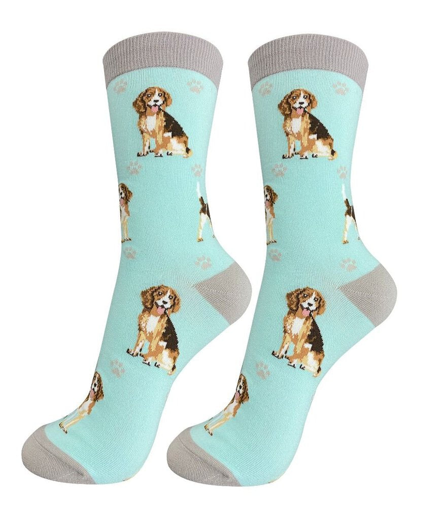 NEW Socks - Happy Tails Beagle - 800FB-3