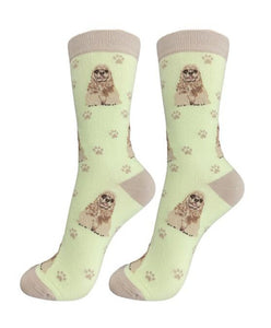 NEW Socks - Happy Tails Cocker Spaniel - 800FB-78