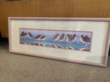 Load image into Gallery viewer, Framed &amp; Signed Sandpipers By Hua-Yao Tung
