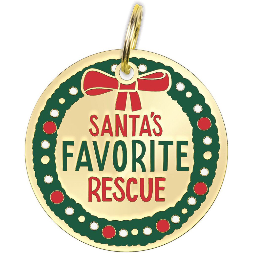 NEW Collar Charm - Santa's Favorite Rescue - 107957