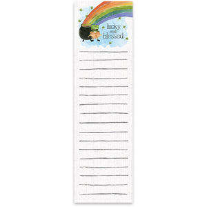 NEW List Notepad - Lucky & Blessed - 112651