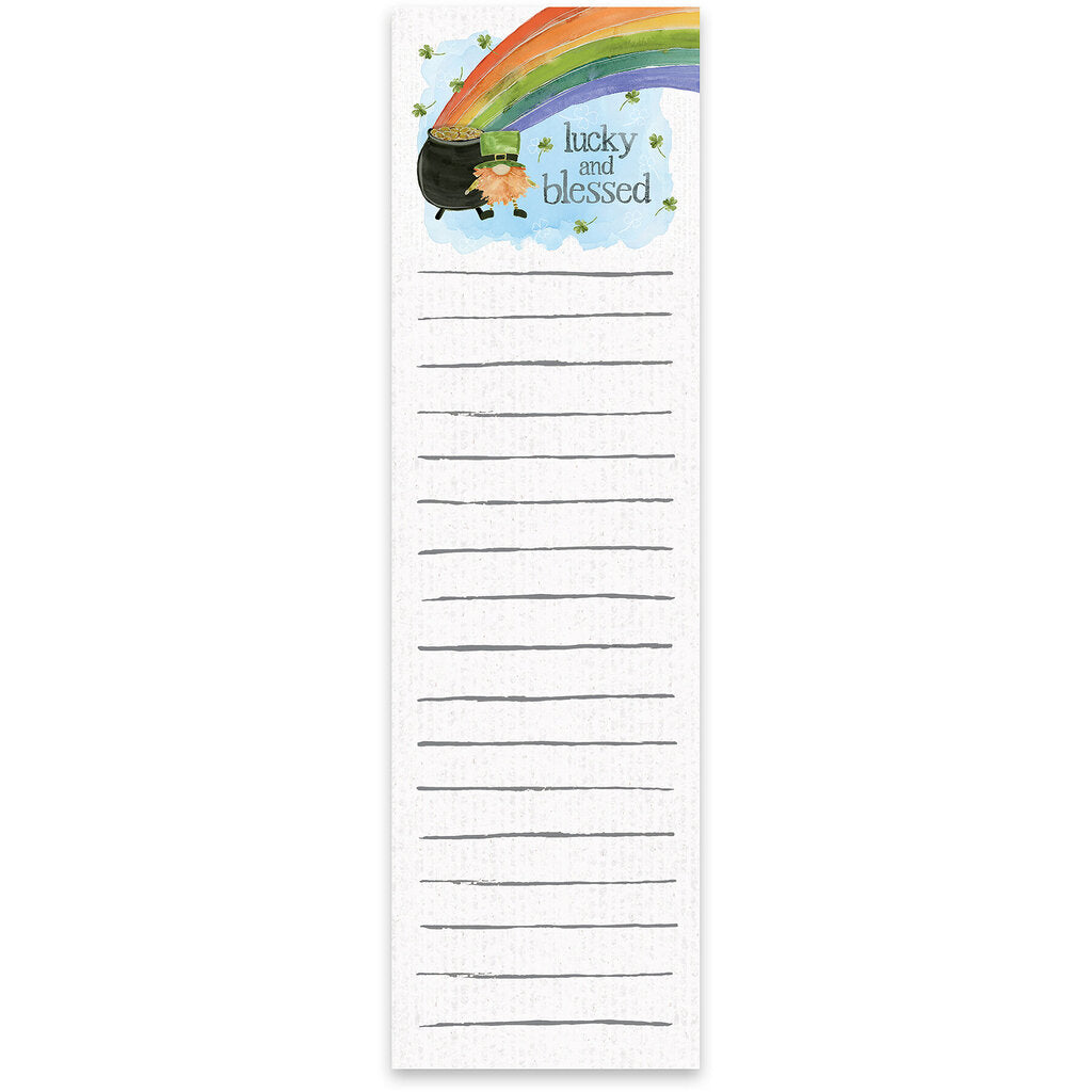 NEW List Notepad - Lucky & Blessed - 112651