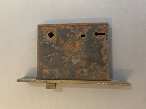 Vintage Interior Door Mortise Lock B&B Skeleton Keyhole