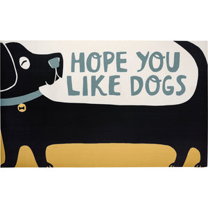 NEW Hope You Like Dogs Rug - 113725