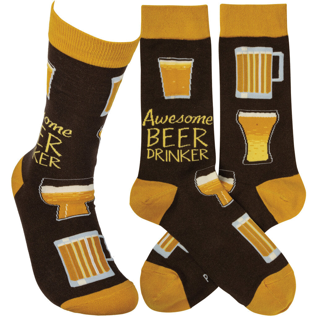 NEW Awesome Beer Drinker Socks - 109640