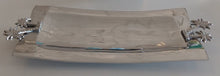Load image into Gallery viewer, NEW Textured Aluminum Palm Tree Rectangular Platter
