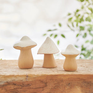 NEW Cone Mushrooms Figurine Set - 116343