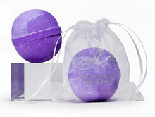 Load image into Gallery viewer, NEW Amethyst Coconut Milk Bath Bomb
