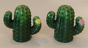 NEW Certified International Santa Fe 3-D Cactus Salt & Pepper 22175