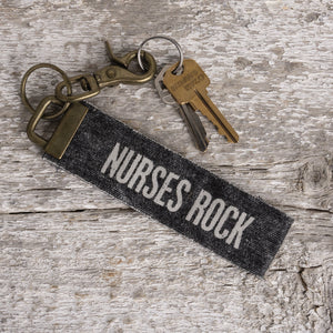 NEW Nurses Rock Keychain - 108104