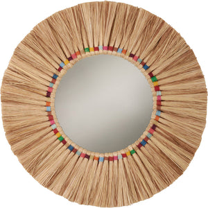 NEW Rainbow Munja Grass Mirror - 115651