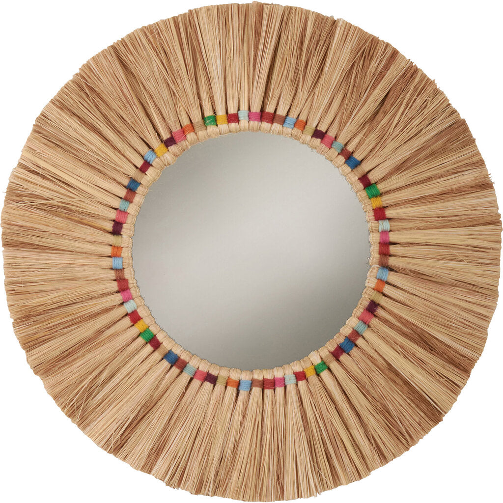 NEW Rainbow Munja Grass Mirror - 115651