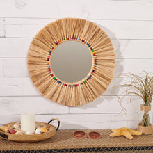 Load image into Gallery viewer, NEW Rainbow Munja Grass Mirror - 115651
