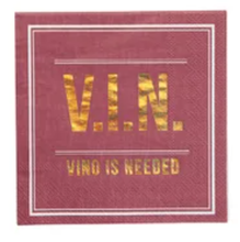 Load image into Gallery viewer, NEW Pack 3-ply (20) Cocktail Napkins - Harman - V.I.N. 9384615C
