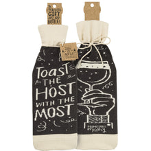 Load image into Gallery viewer, NEW Toast The Host With The Most Bottle Sock - 38691
