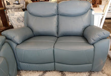 Load image into Gallery viewer, NEW Leather Dual Reclining Loveseat - Teal - RLV-3367
