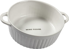 Load image into Gallery viewer, NEW Small More Please Covered Casserole - 104371a
