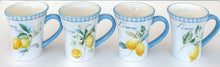 Load image into Gallery viewer, NEW 4-Pc SET Certified International Citron Mugs 23122
