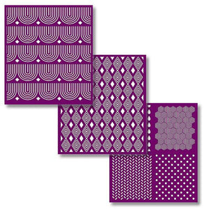 NEW Belles & Whistles Silkscreen Stencils - Patterns