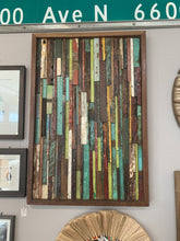 Load image into Gallery viewer, Reclaimed Finger Panel Wood Wall Art
