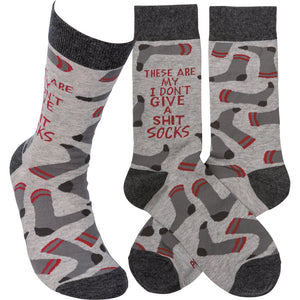 NEW These Are My Don't Give A Shit Socks - 109630