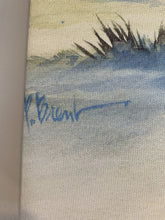 Load image into Gallery viewer, Watercolor Beach Canvas Print by Paul Brent
