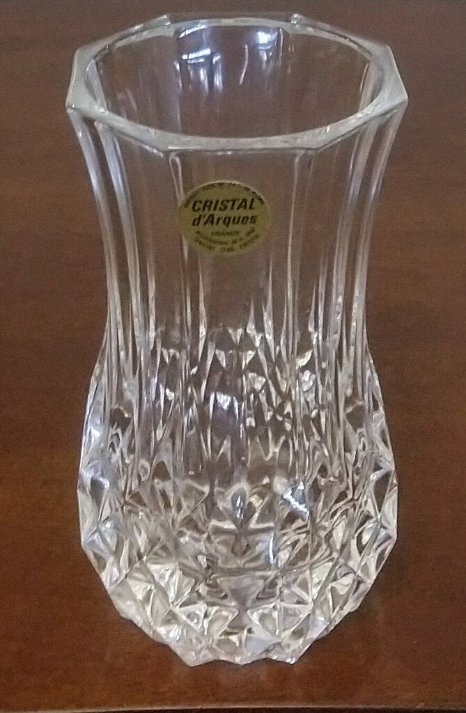 Cristal d'Arques Crystal Vase