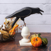 Load image into Gallery viewer, NEW Cawing Crow On Finial Sitter - 113783
