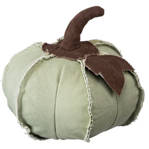 NEW Green Fabric Medium Pumpkin - 102780