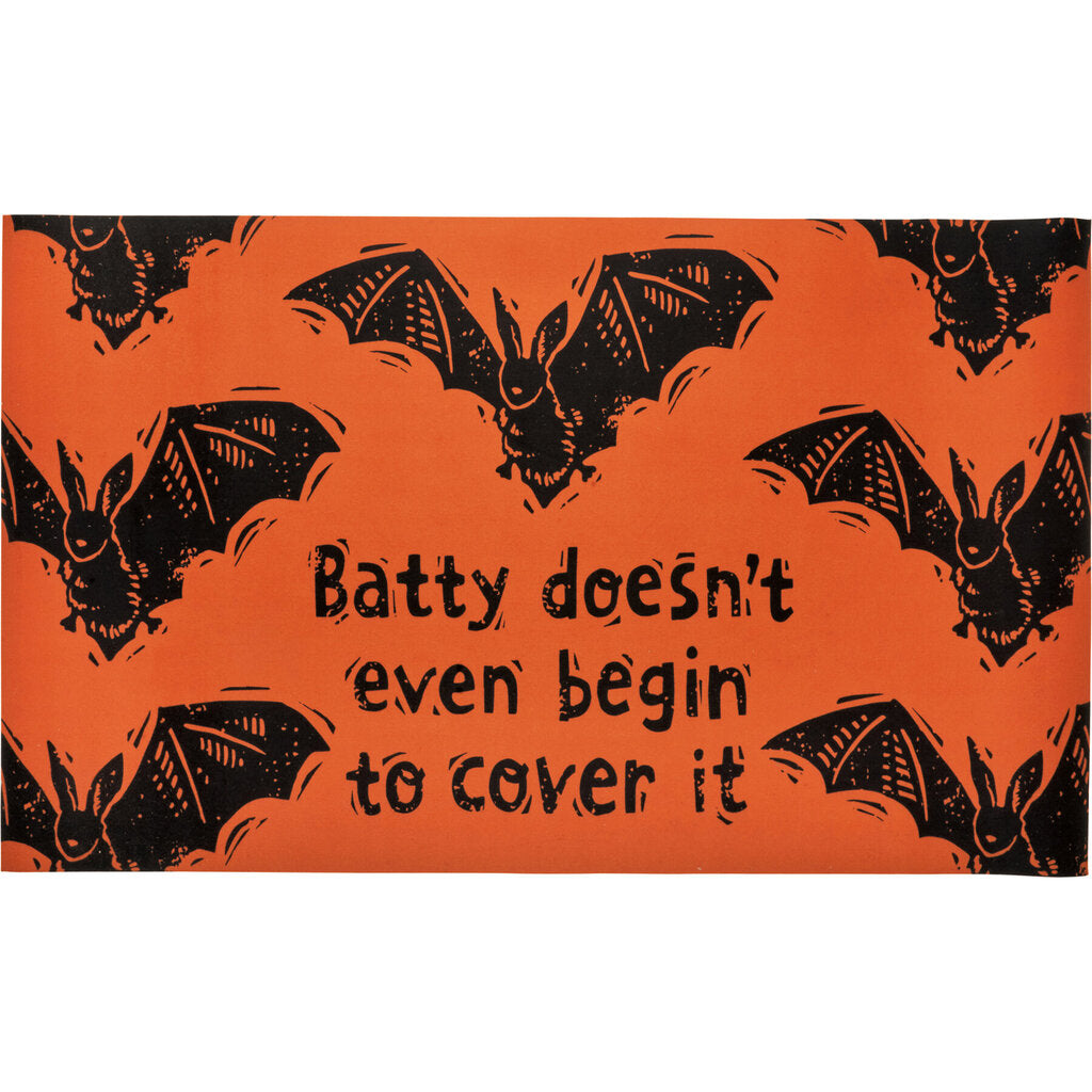 NEW Batty Doesn't Even Begin To Cover It Rug - 114312