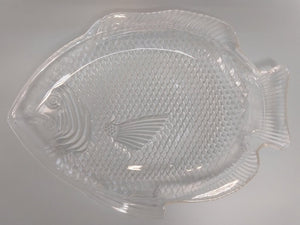 Glass Textured Ovenproof Fish Plate