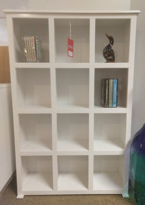 NEW Poplar Storage Bookcase - Bright White - 00201:BW - Made in USA