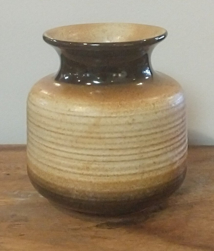 Two-Tone Pottery Vase