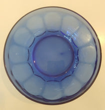 Load image into Gallery viewer, Cobalt Blue Glass Bowl - small chip on rim
