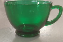 Load image into Gallery viewer, Vintage Emerald Glass Punch Cup
