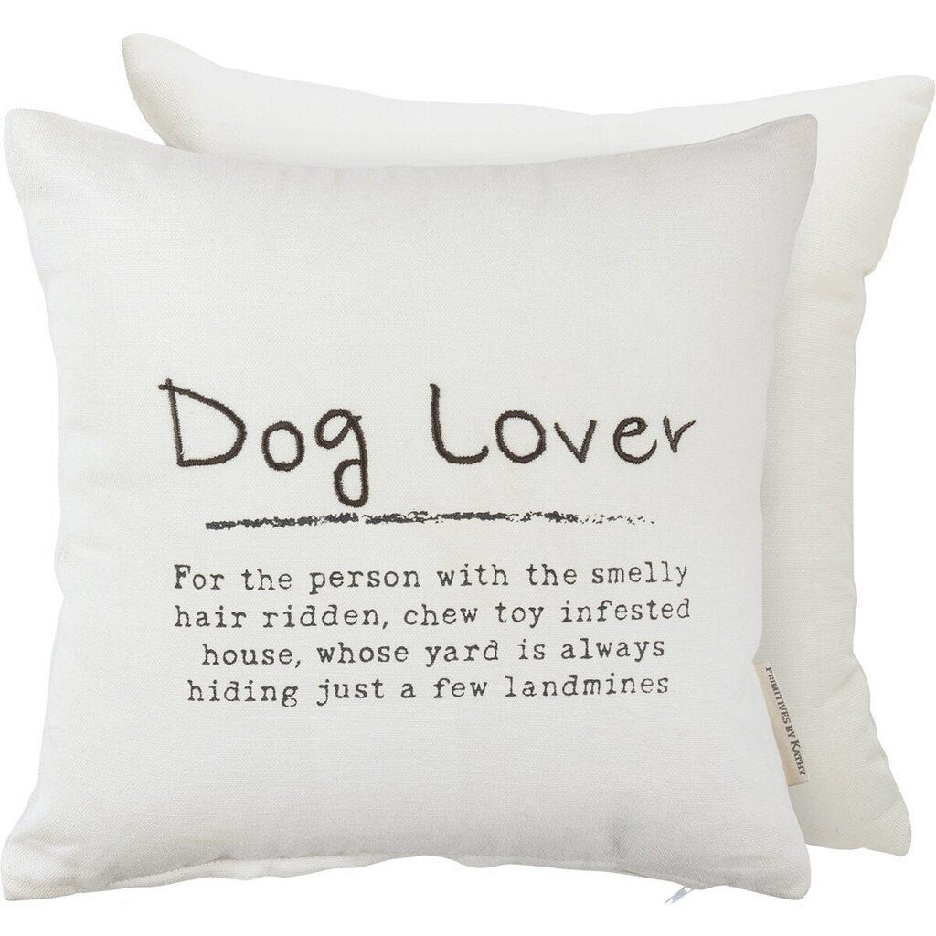 NEW Dog Lover Pillow - 113194